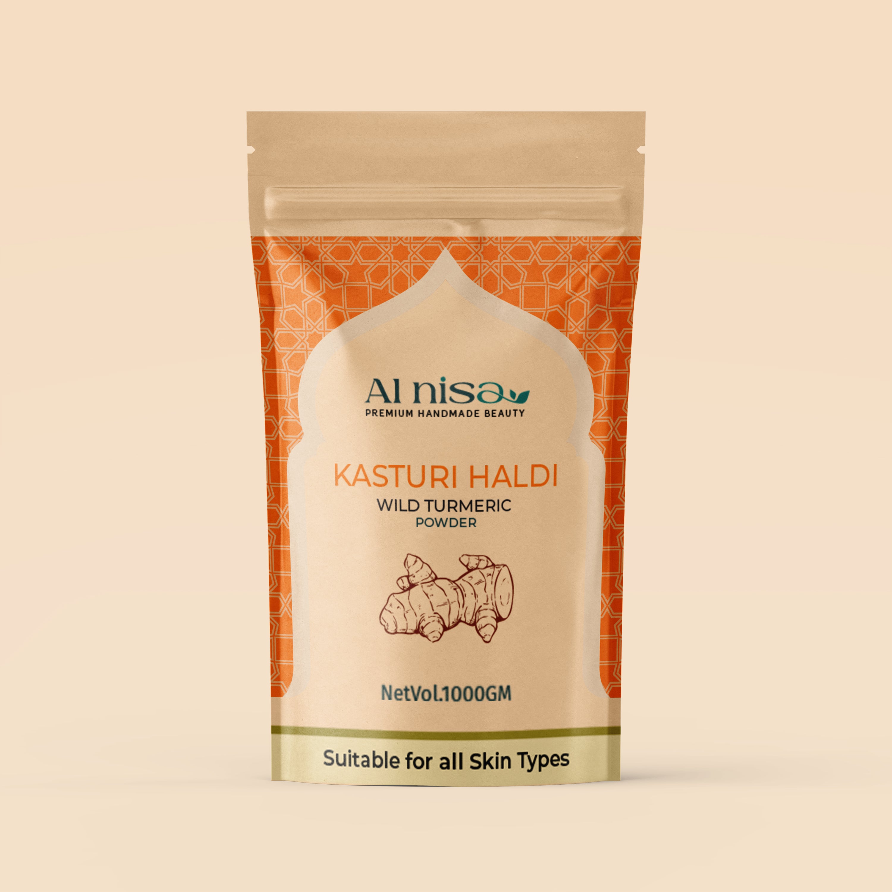Wild Turmeric (Kasturi Haldi) Face Pack Powder