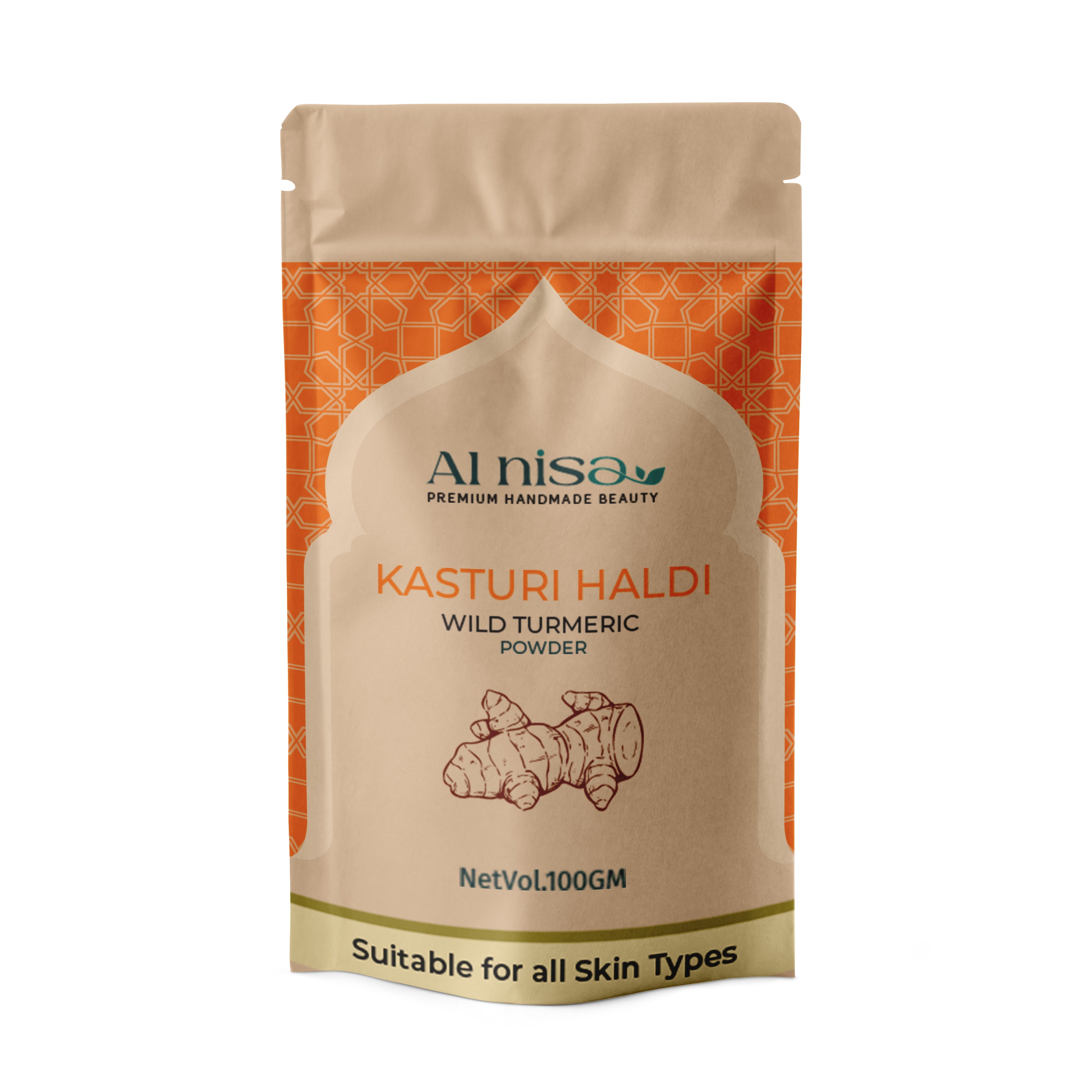 Wild Turmeric (Kasturi Haldi) Face Pack Powder