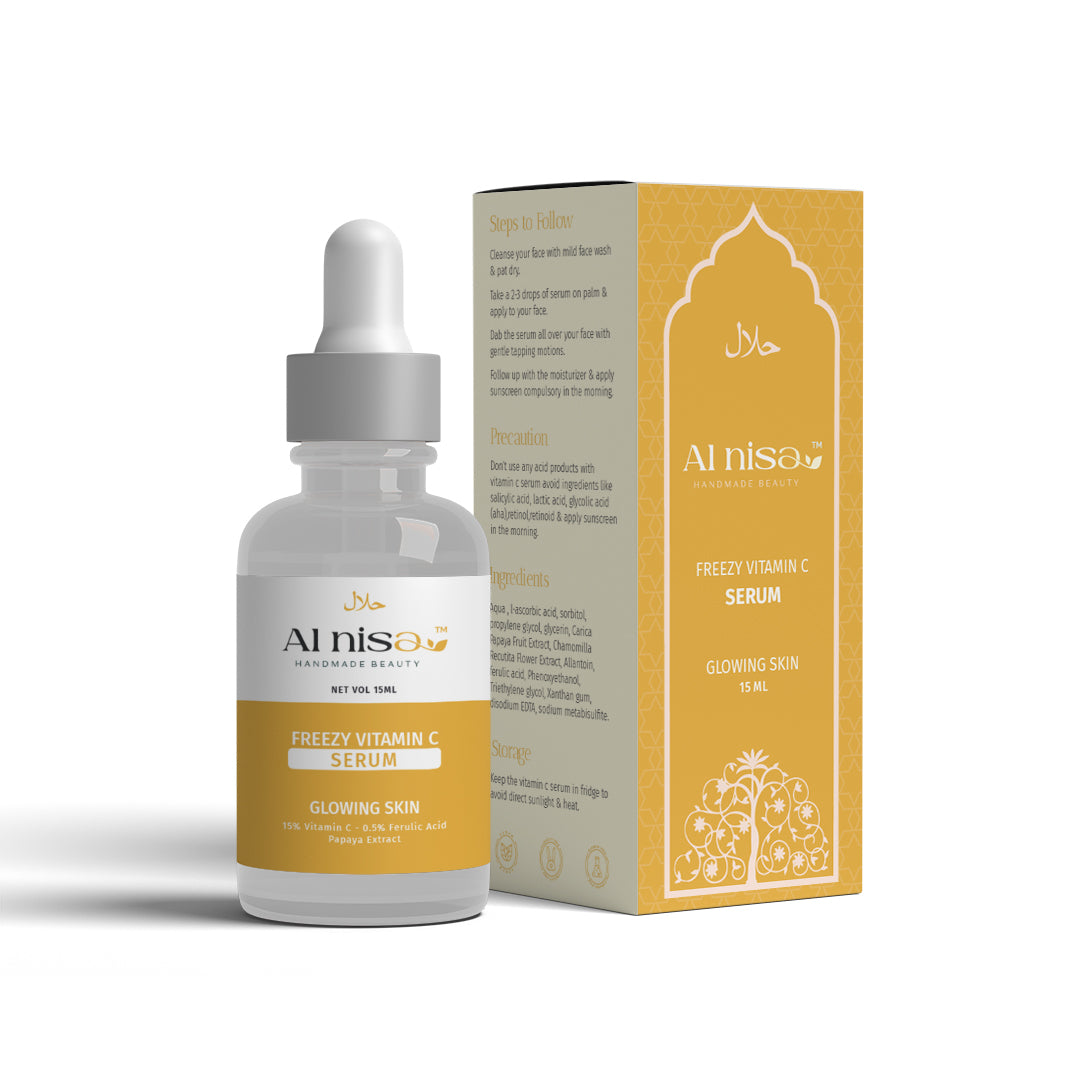 Freezy Vitamin C Face Serum For Glowing Skin