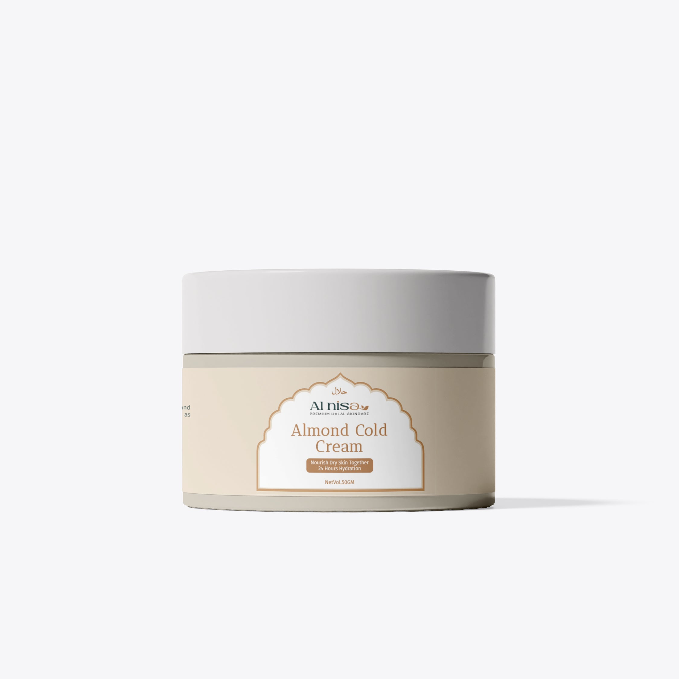 Almond Body Cold Cream For Dry Skin, 24 Hour Hydration