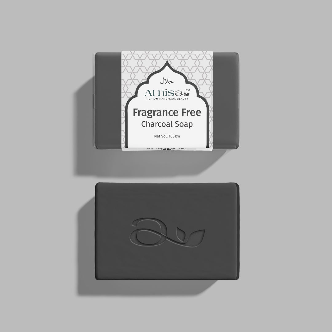 Fragrance Free Charcoal Handmade Soap