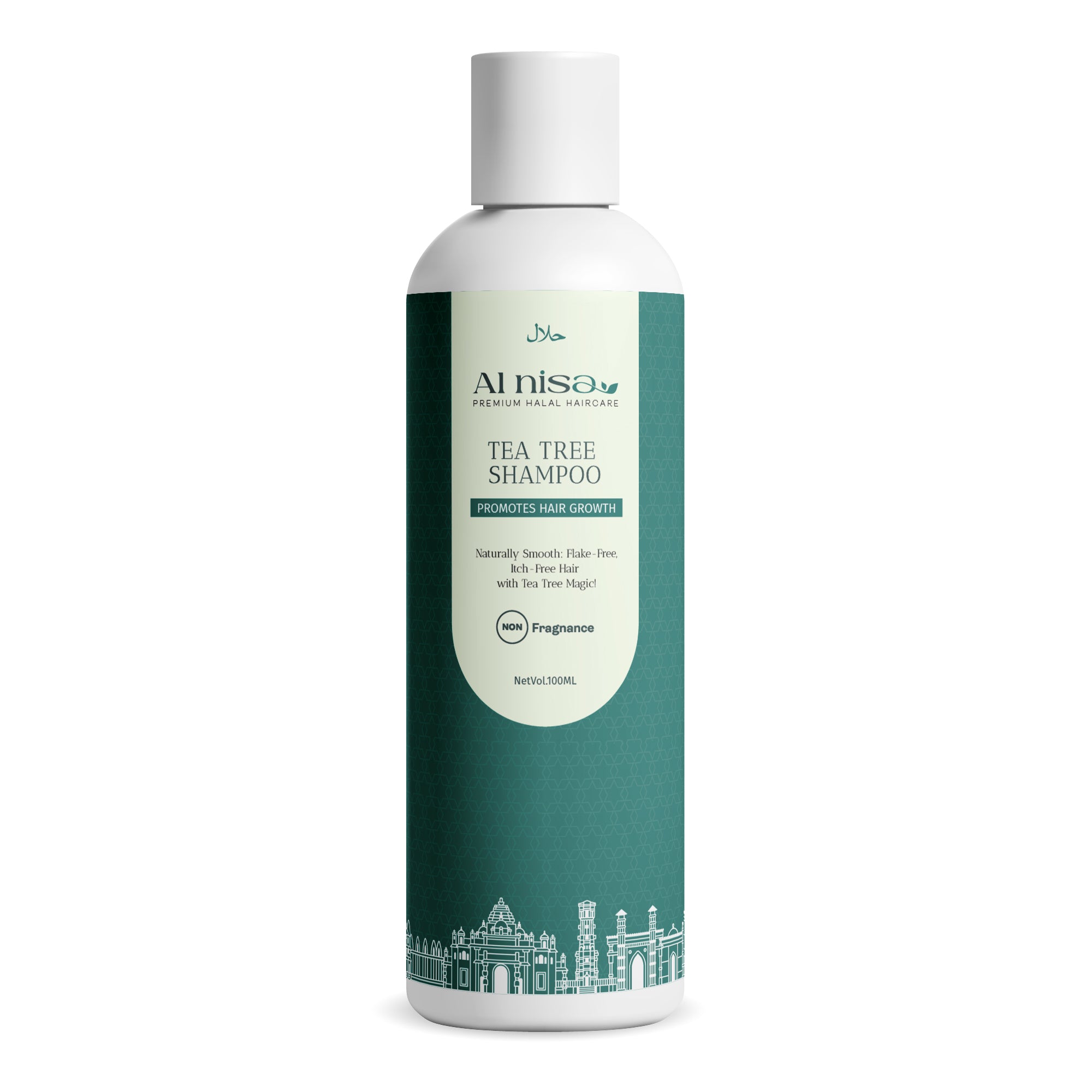 Fragrance Free Tea Tree Hair Shampoo for Nourishes dry hair