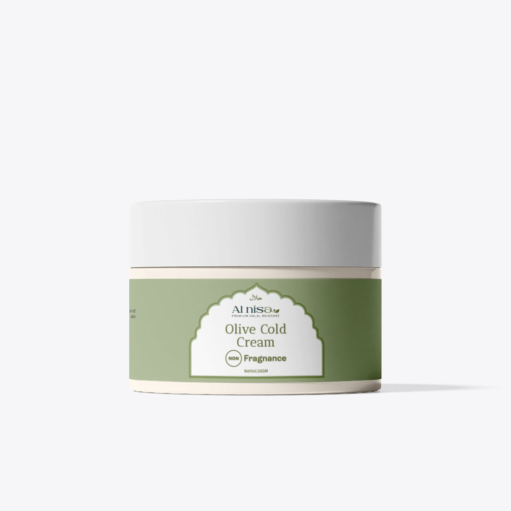 Fragrance Free Olive Body Cold Cream For Dry skin, 24 Hour Hydration