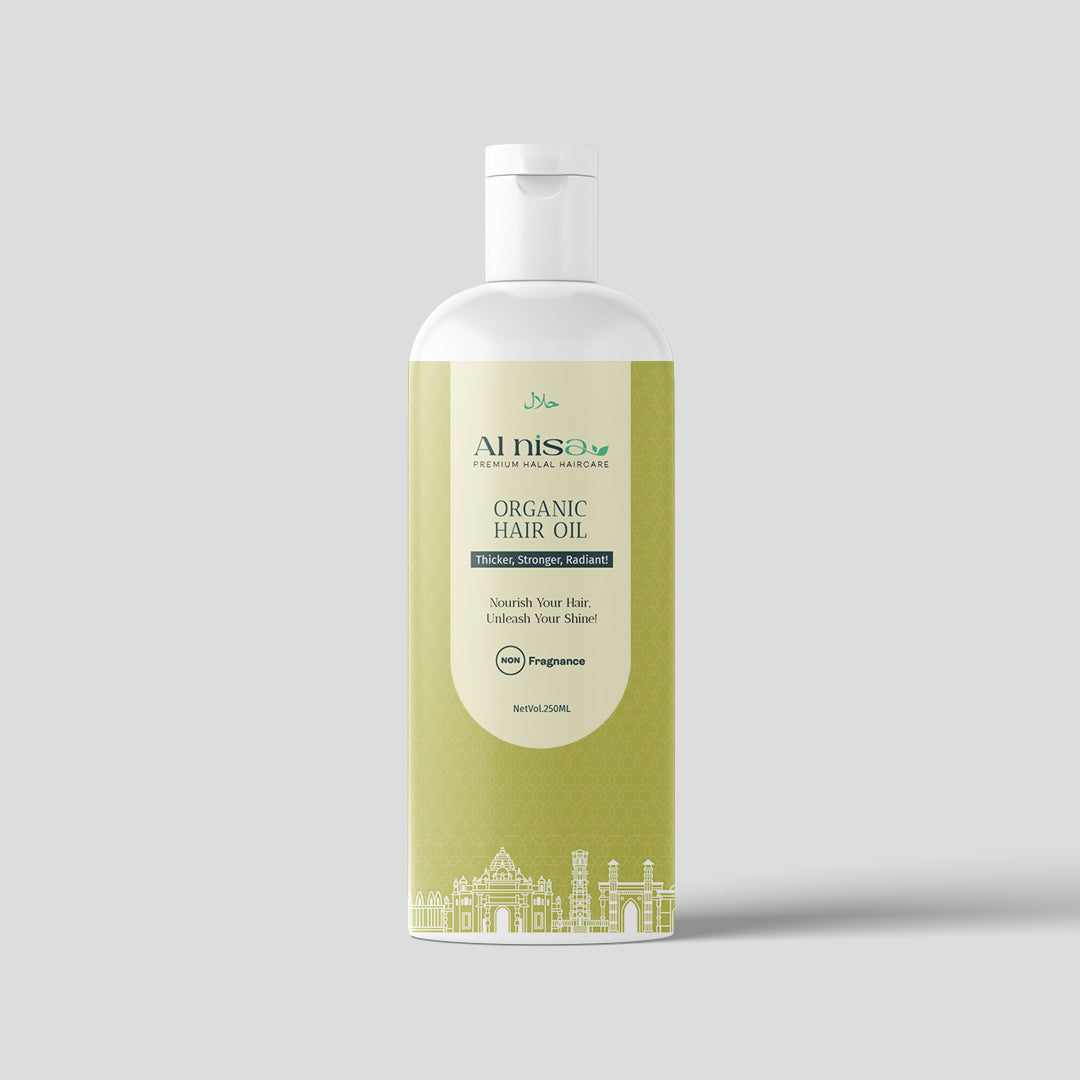 Fragrance Free Cold Pressed Organic Hair Oil for thicker, stronger, radiant
