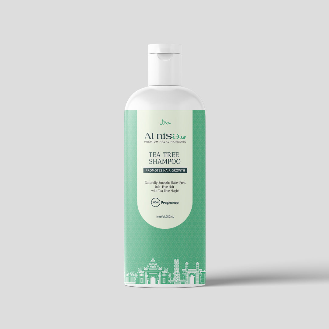 Fragrance Free Tea Tree Hair Shampoo for Nourishes dry hair