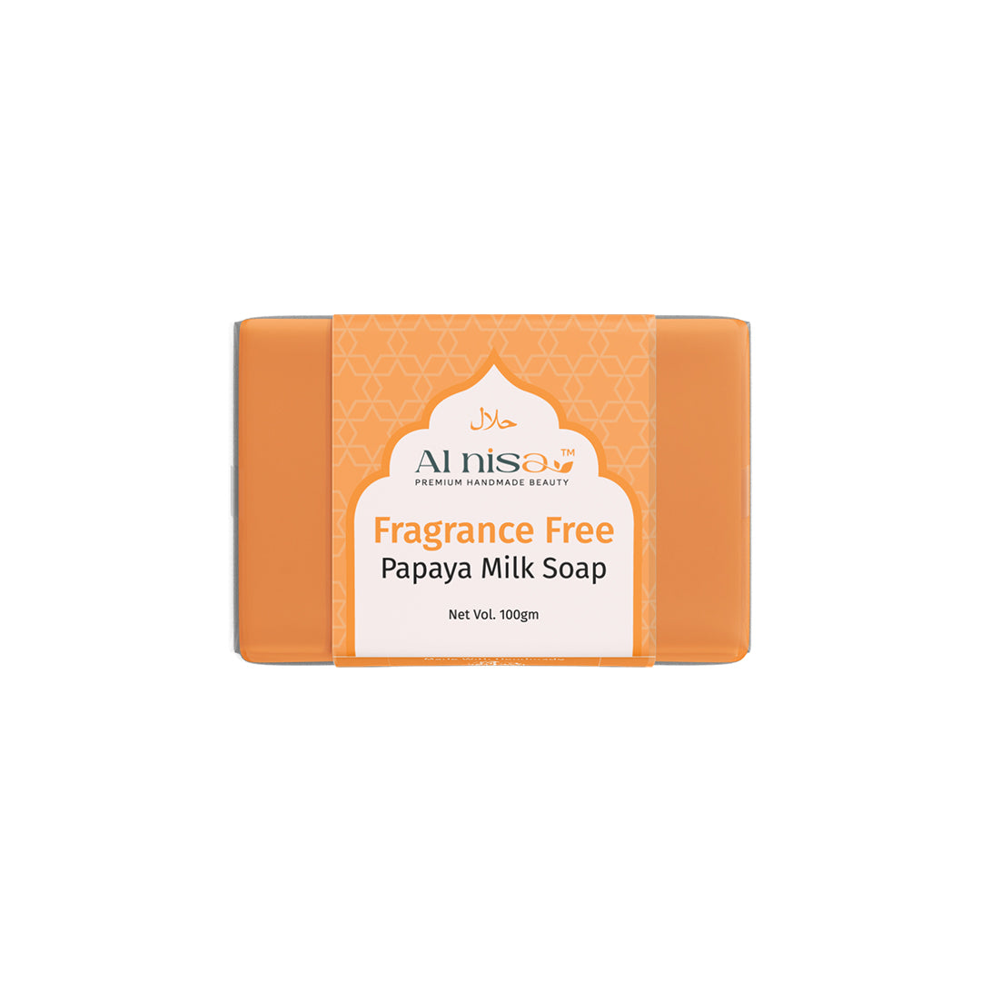 Fragrance Free Papaya Milk Handmade Soap