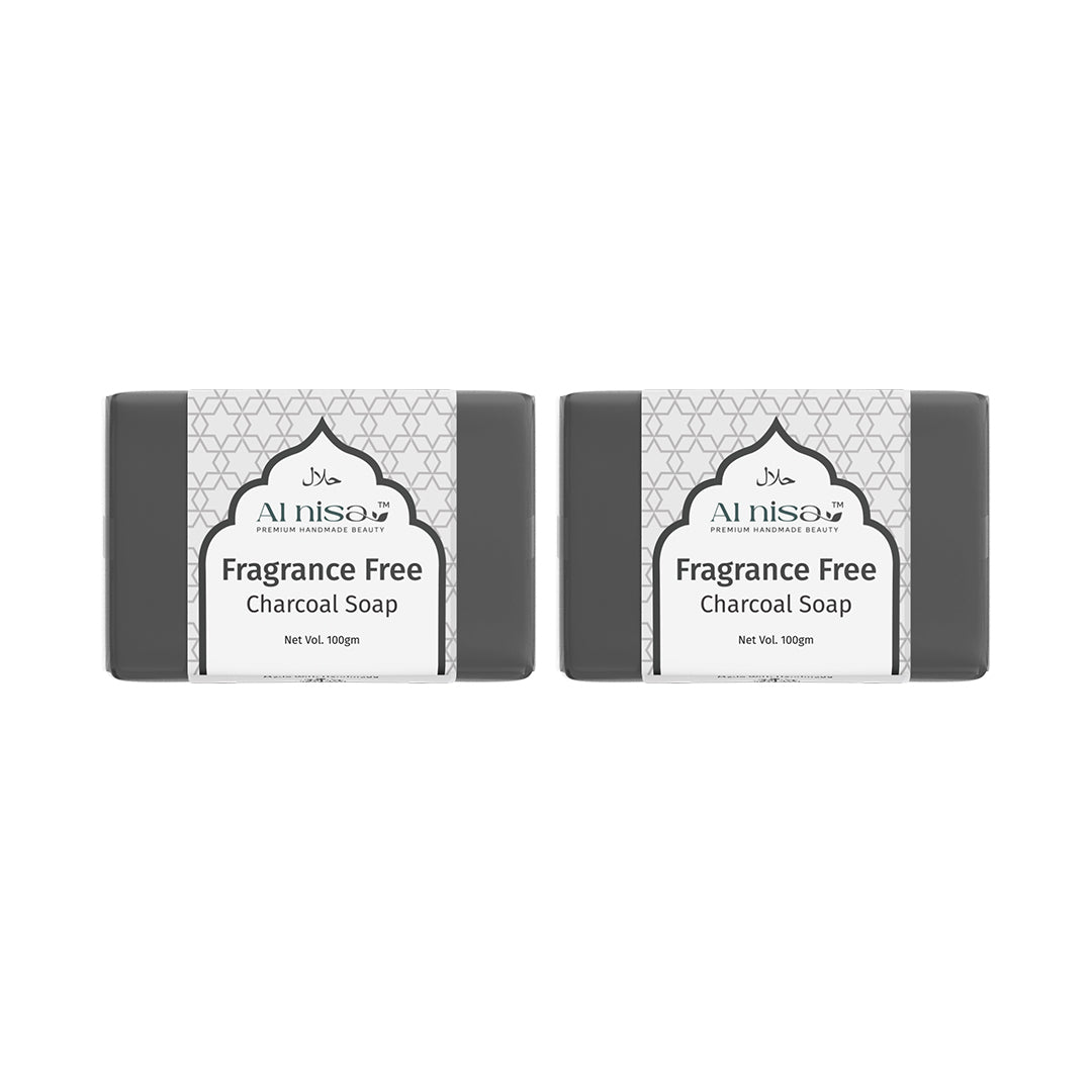 Fragrance Free Charcoal Handmade Soap