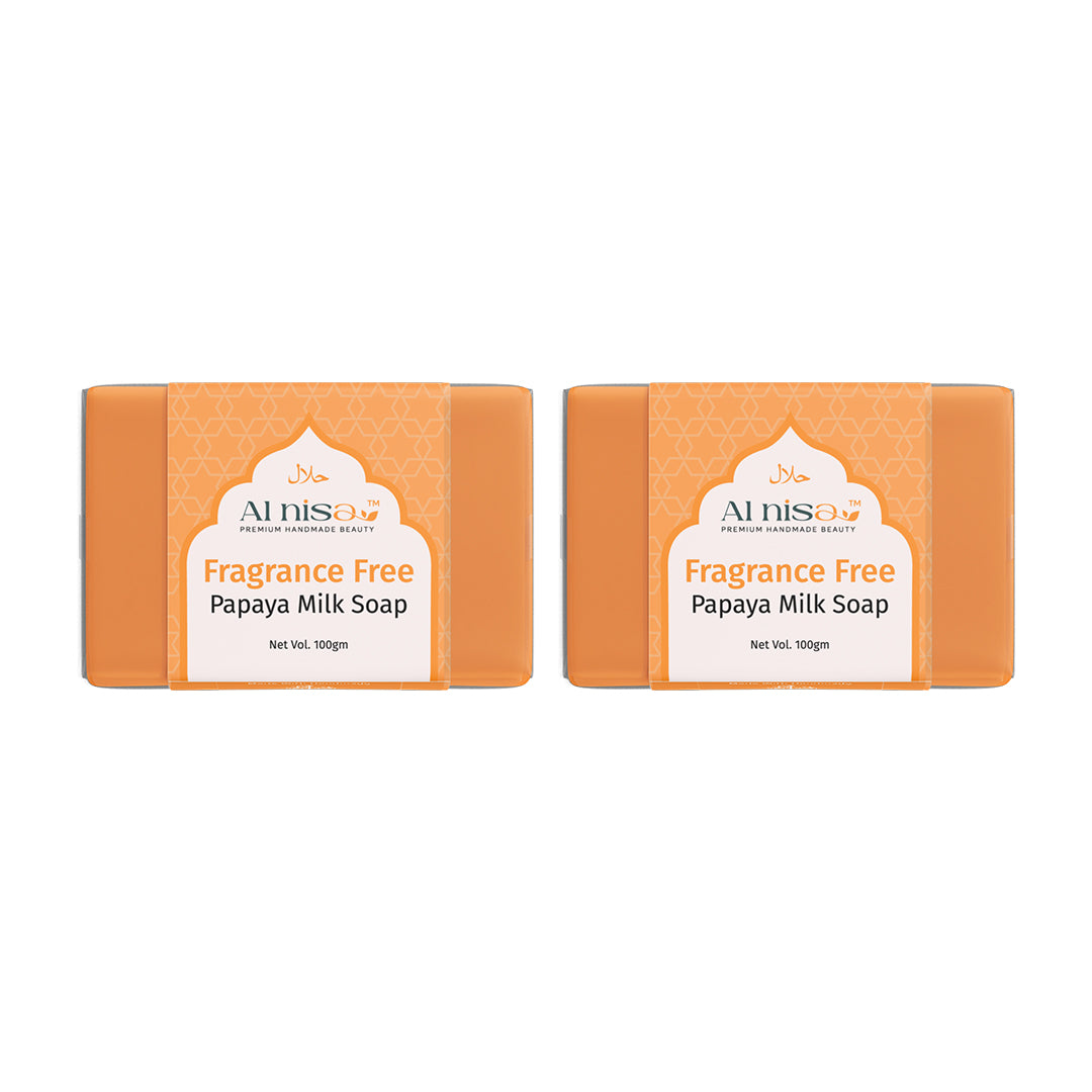 Fragrance Free Papaya Milk Handmade Soap