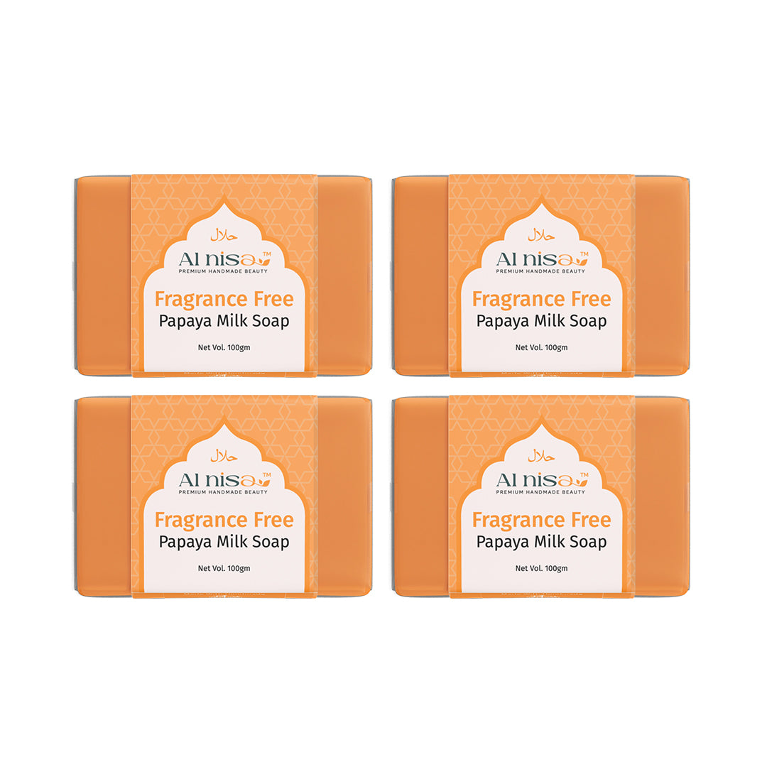 Fragrance Free Papaya Milk Handmade Soap