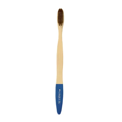 bamboo toothbrush blue