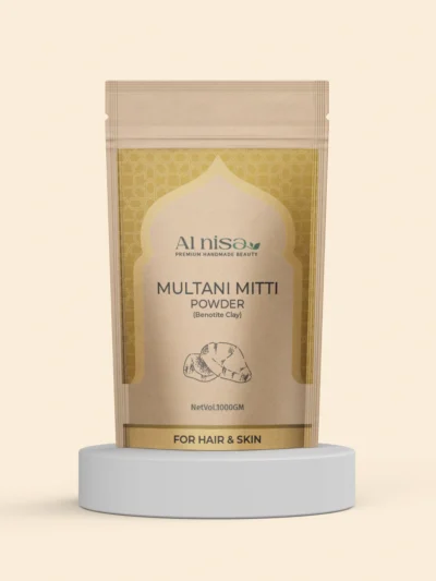 Multani Mitti (Benotite Clay) For Skin & Hair Pack Powder