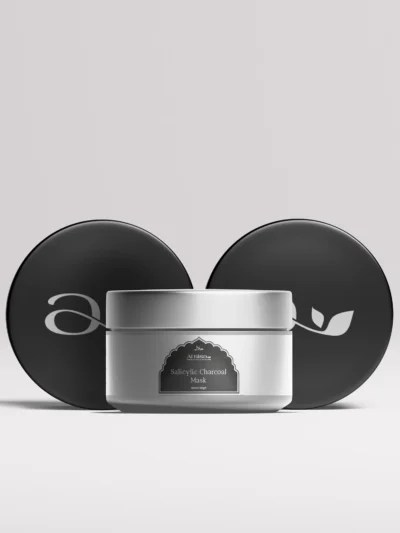 Salicylic Charcoal Face Mask For detox and de-tan