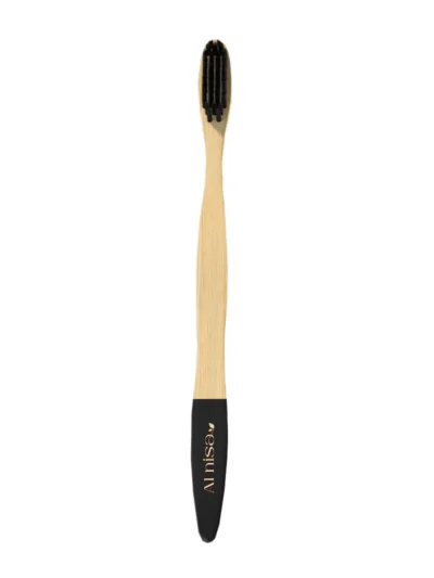 Neem Wooden Toothbrush Charcoal Bristles