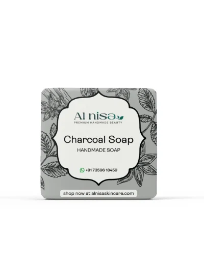 Activated Charcoal Handmade Soap Set of 2