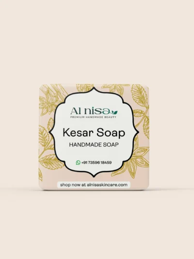 Kesar Handmade Soap Set of 2