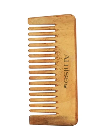 Oil Treated Neem Wooden Comb for Hair fall